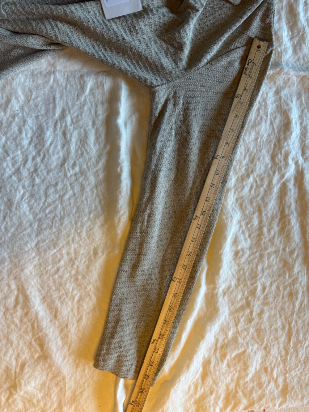 Manuel Ritz Light Beige Textured Two-Button Blazer - Picture 4 of 5